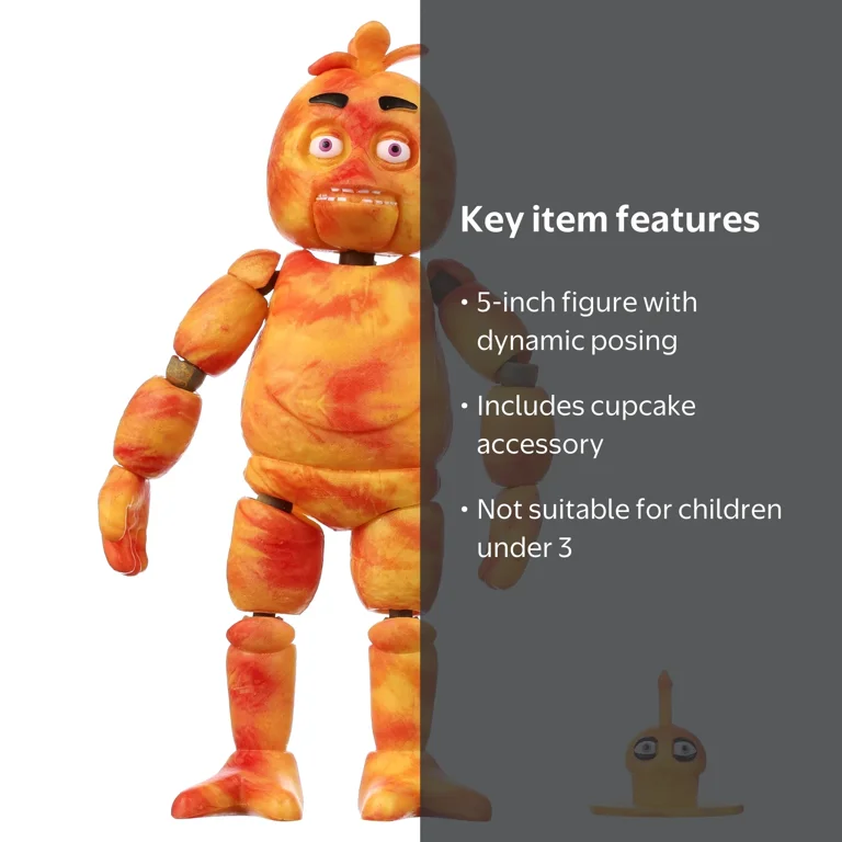 Funko, Action Figure, Five Nights at Freddy's Tie-dye Chica