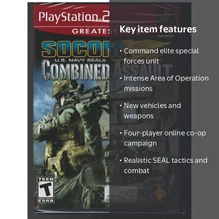 PlayStation, SOCOM US Navy SEALs: Combined Assault, Greatest Hits