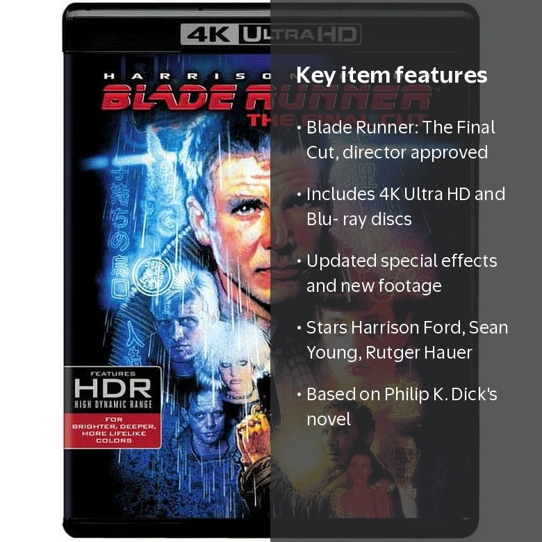 SDS, Blade Runner The Final Cut, 4K Ultra HD Blu-ray, Sci-Fi