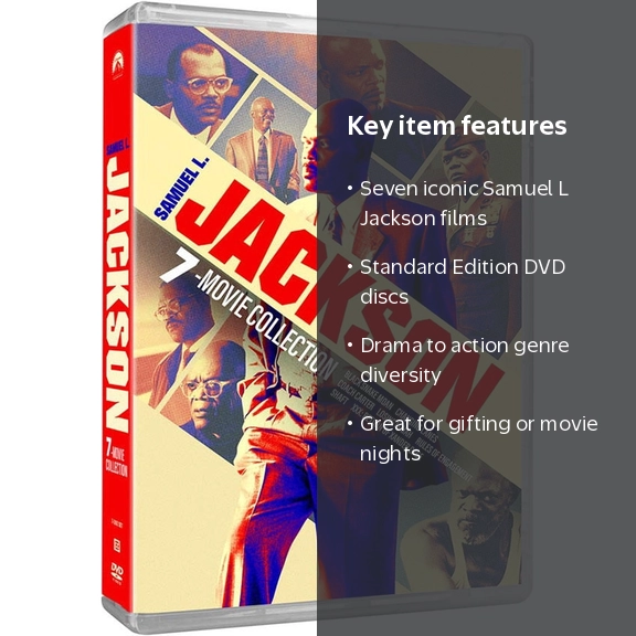 Samuel L Jackson 7-Movie Collection (DVD) (Standard Edition