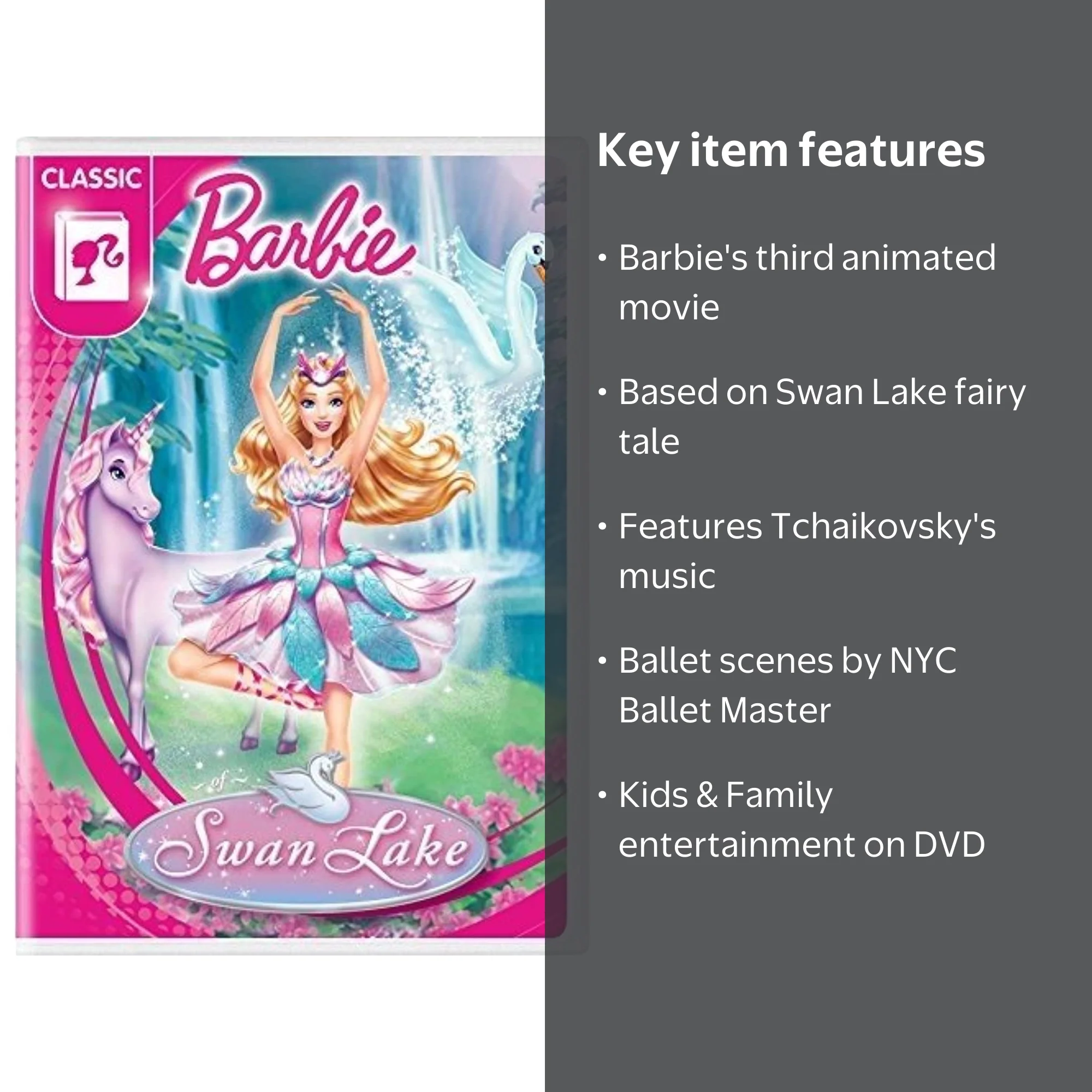 (未使用･未開封品)　Swan Lake [DVD] [Import] tu1jdyt Barbie: Swan Lake [DVD] - Walmart.com