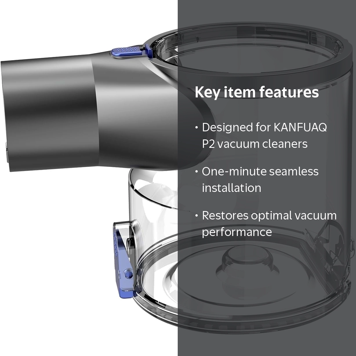 KANFUAQ P2 Grenn Vacuum Cleaner Dust Cup Green - Walmart.com