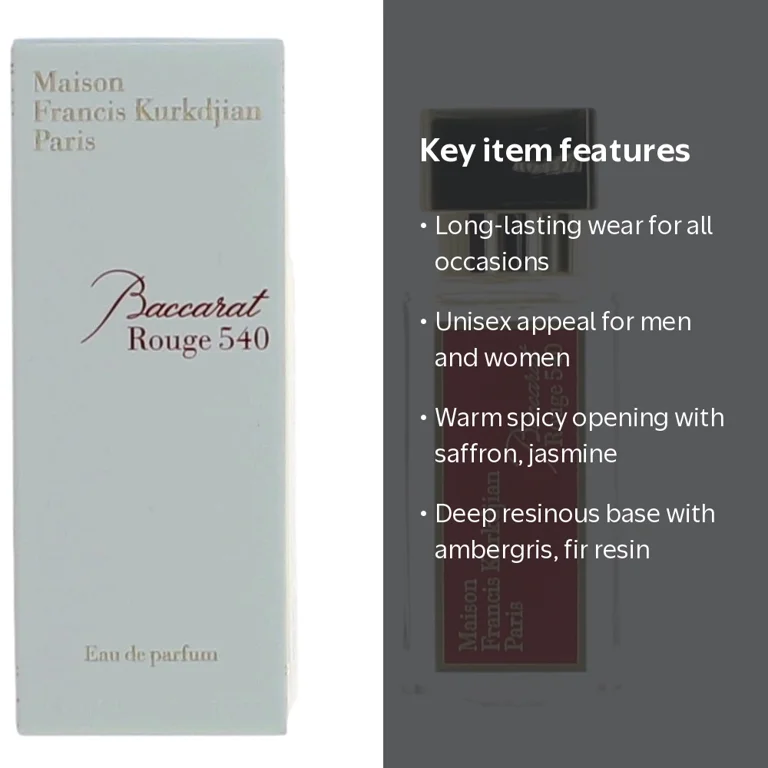 Maison Francis Kurkdjian Unisex Baccarat Rouge 540 EDP Spray 1.2