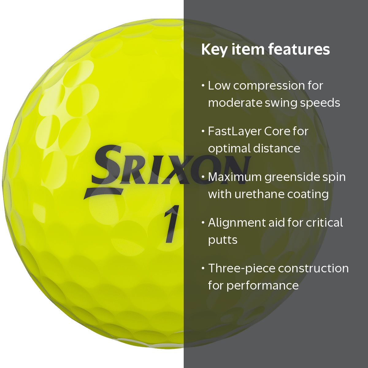 Srixon Q-Star Tour Yellow Golf Balls, 12pk - Walmart.com