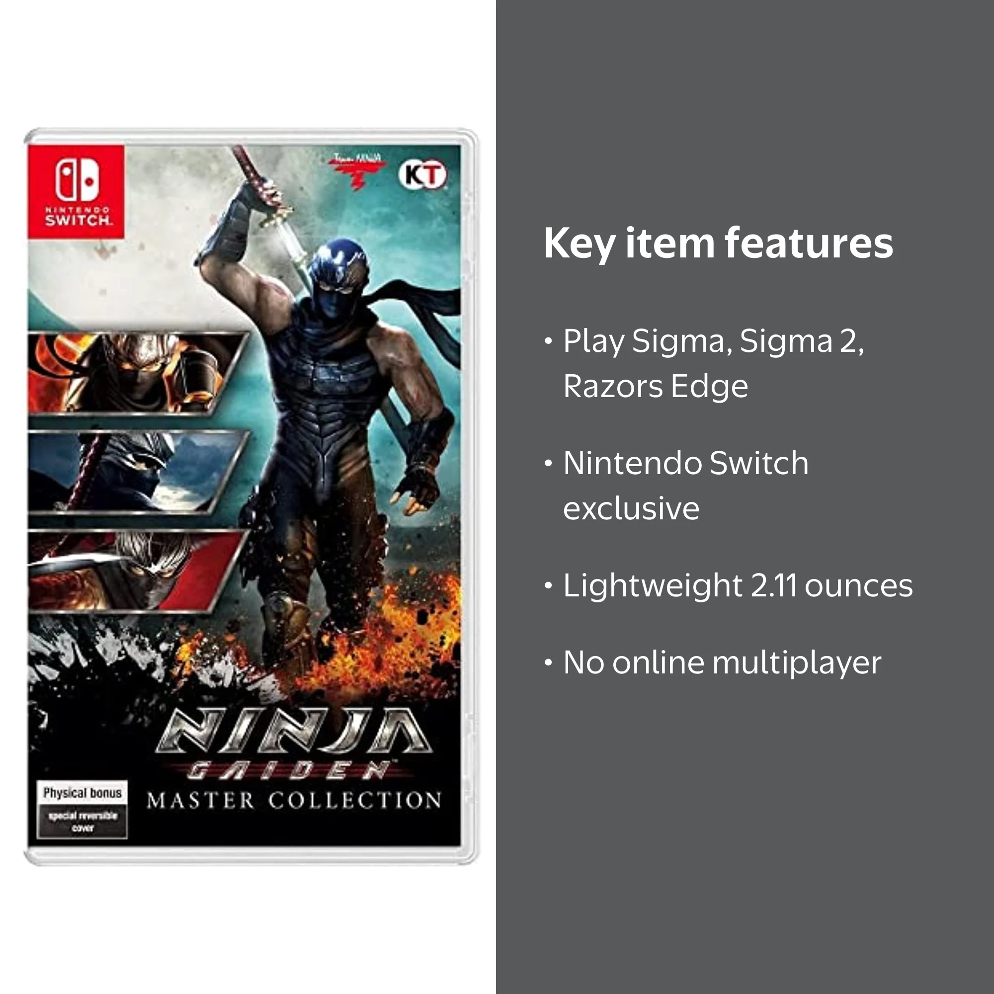 Ninja Gaiden: Master Collection Trilogy (Nintendo Switch) [Import