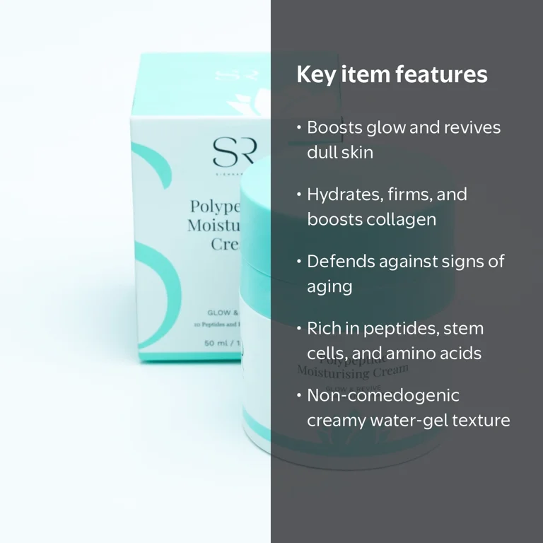 Sienna Rose Polypeptide Moisturising Cream, Water-Gel Formula
