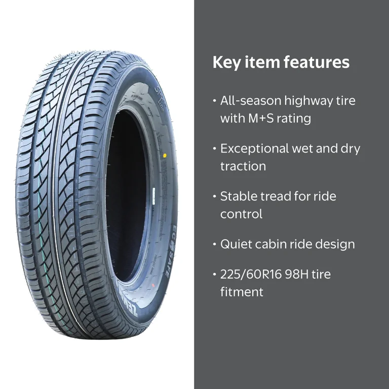 Zenna Sport Line 225/60R16 98H Performance A/S Tire - Walmart.com
