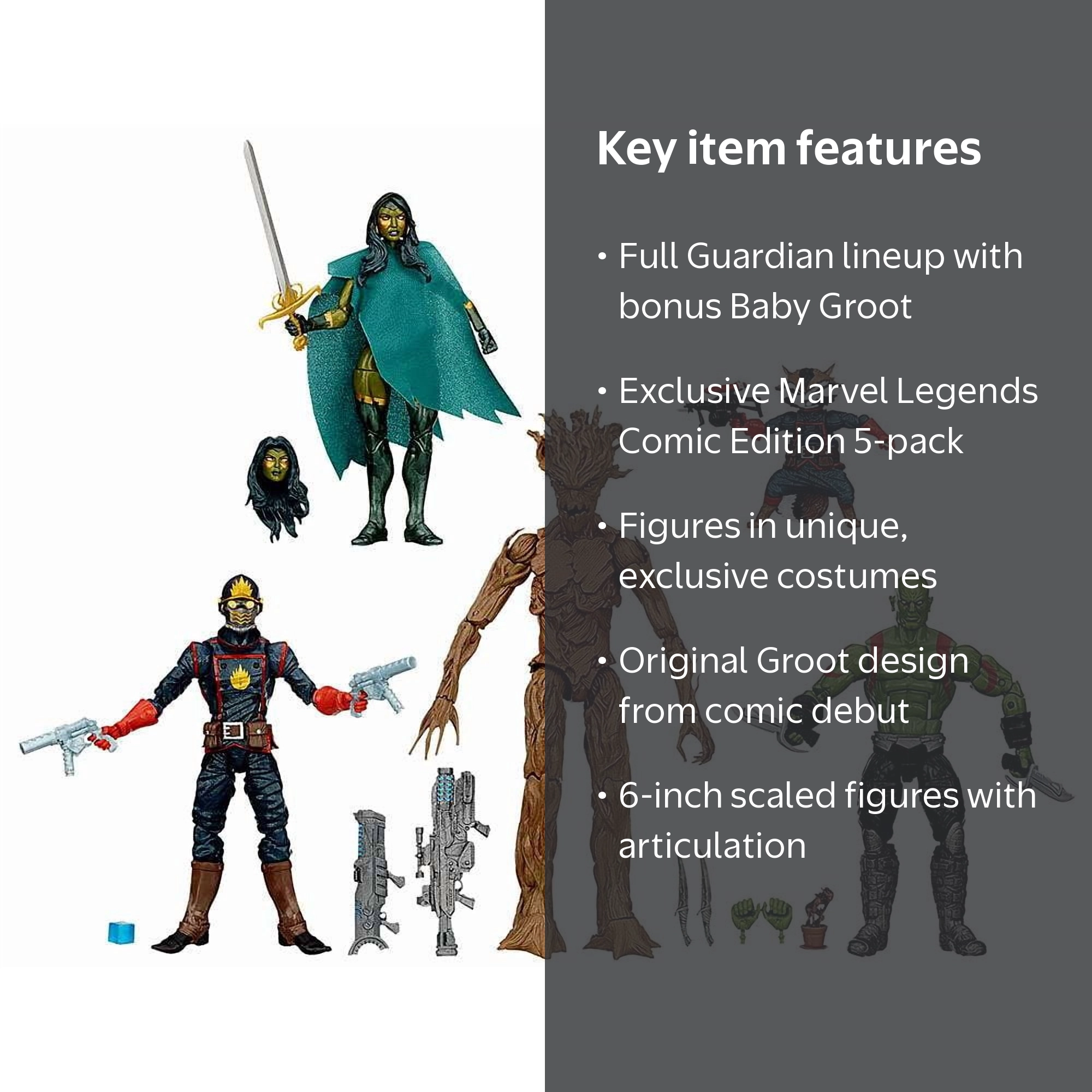 Marvel Guardians of the Galaxy Collectible Action Figure, 5 lbs