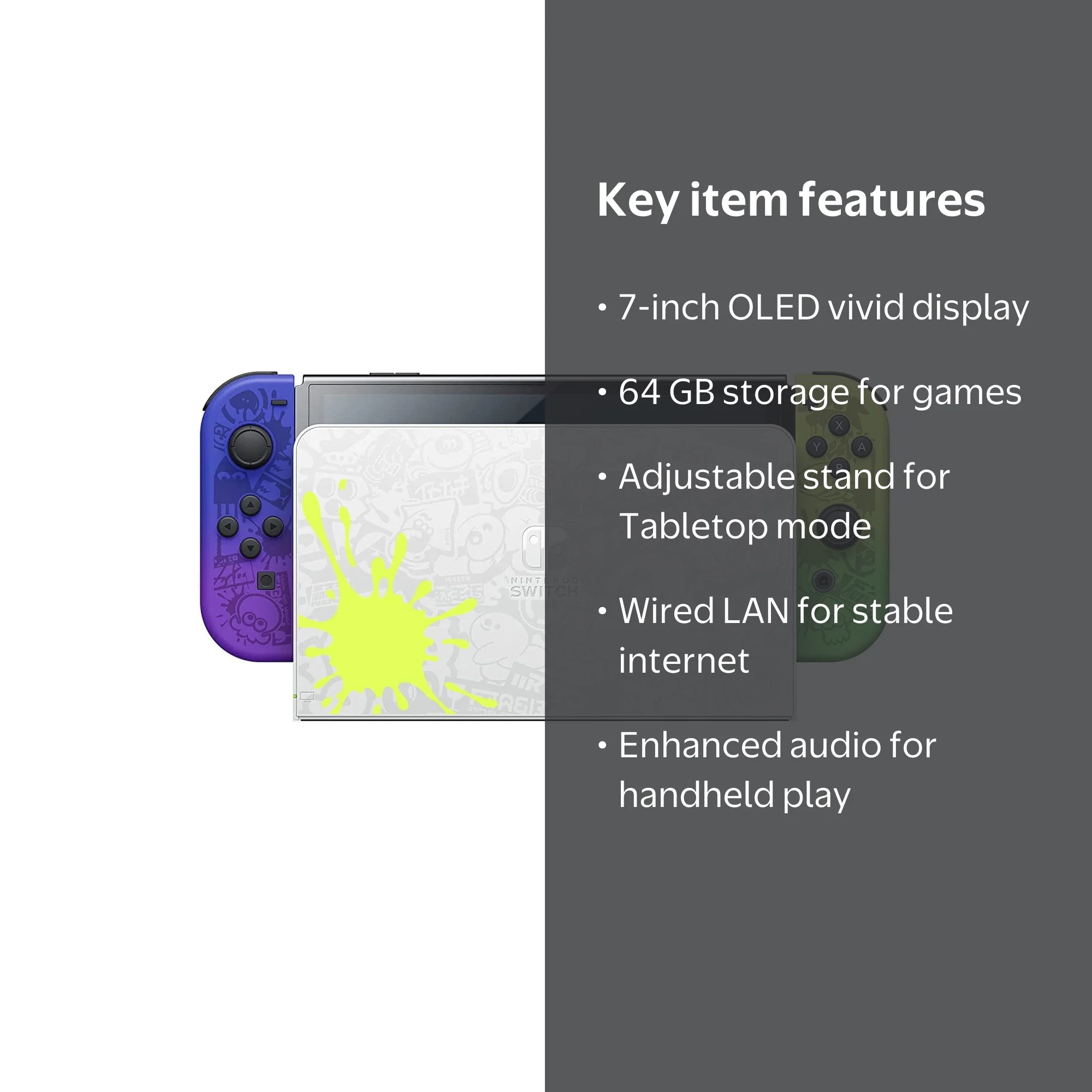 Nintendo Switch OLED Model Splatoon 3 Special Edition Japanese