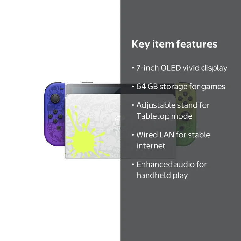 Nintendo Switch OLED Model Splatoon 3 Special Edition Japanese