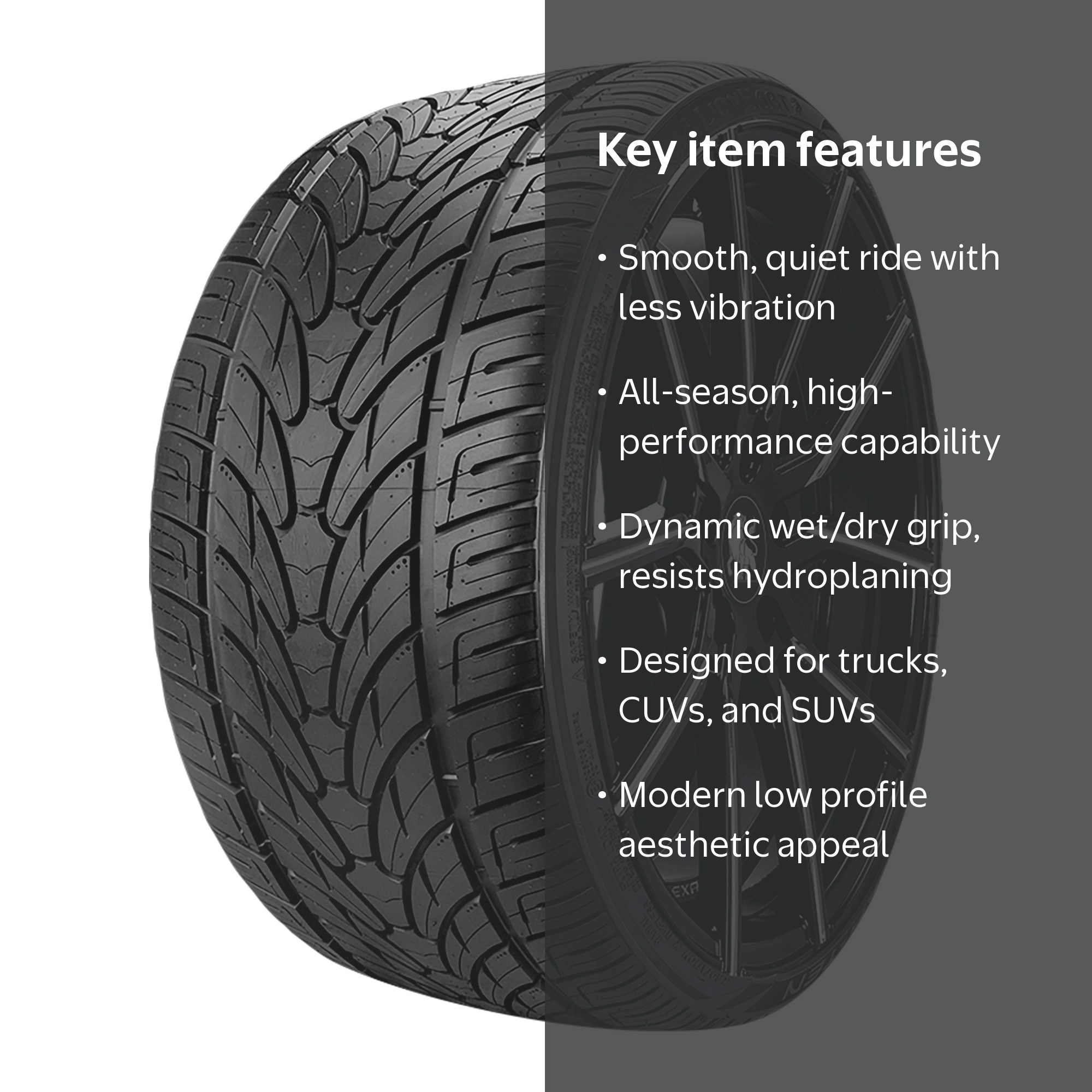 Lionhart LH-TEN All-Season High-Performance Passenger Tire 305