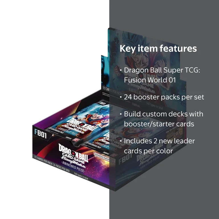 dragon ball super fusion world awakened pulse booster box Card Game - FB-01 simple to learn DRAGON BALL SUPER TCG: FUSION