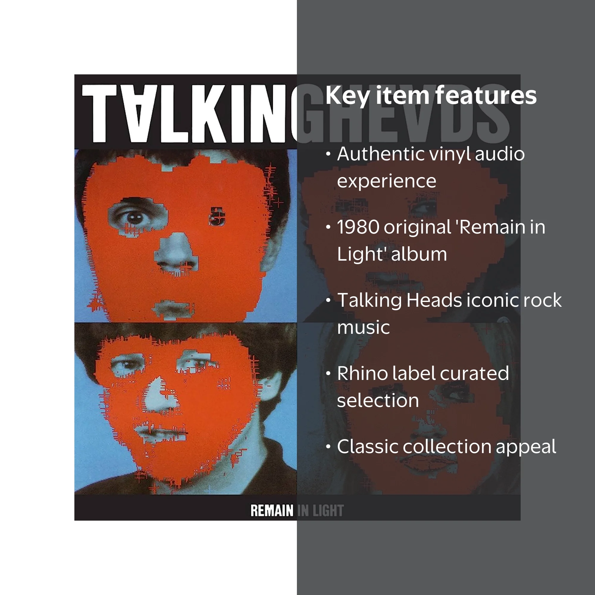 Talking Heads - Remain in Light - Vinyl Music & Performance