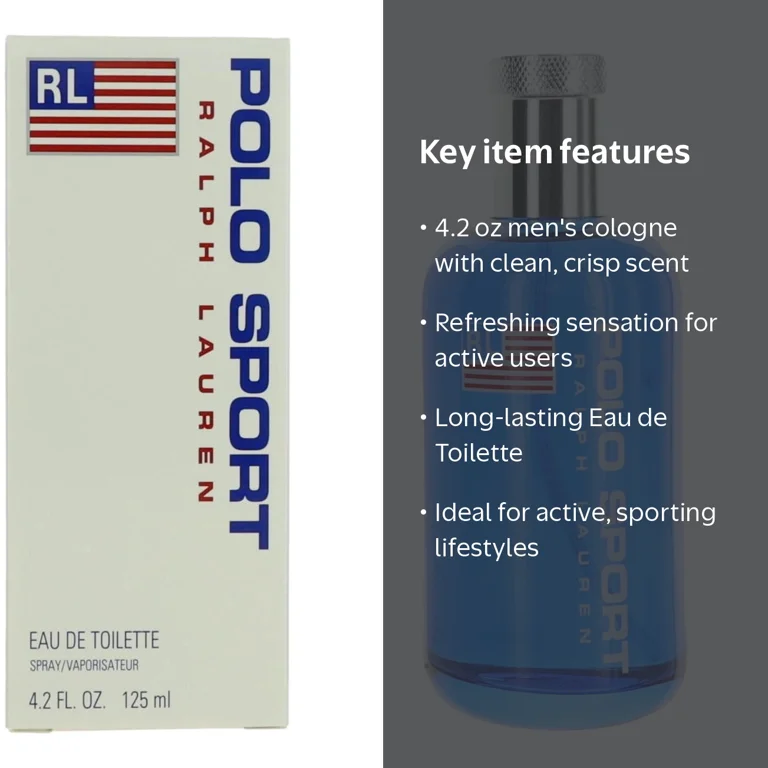 Ralph Lauren, Cologne for Men, 4.2 fl oz Eau de Toilette - Walmart.com