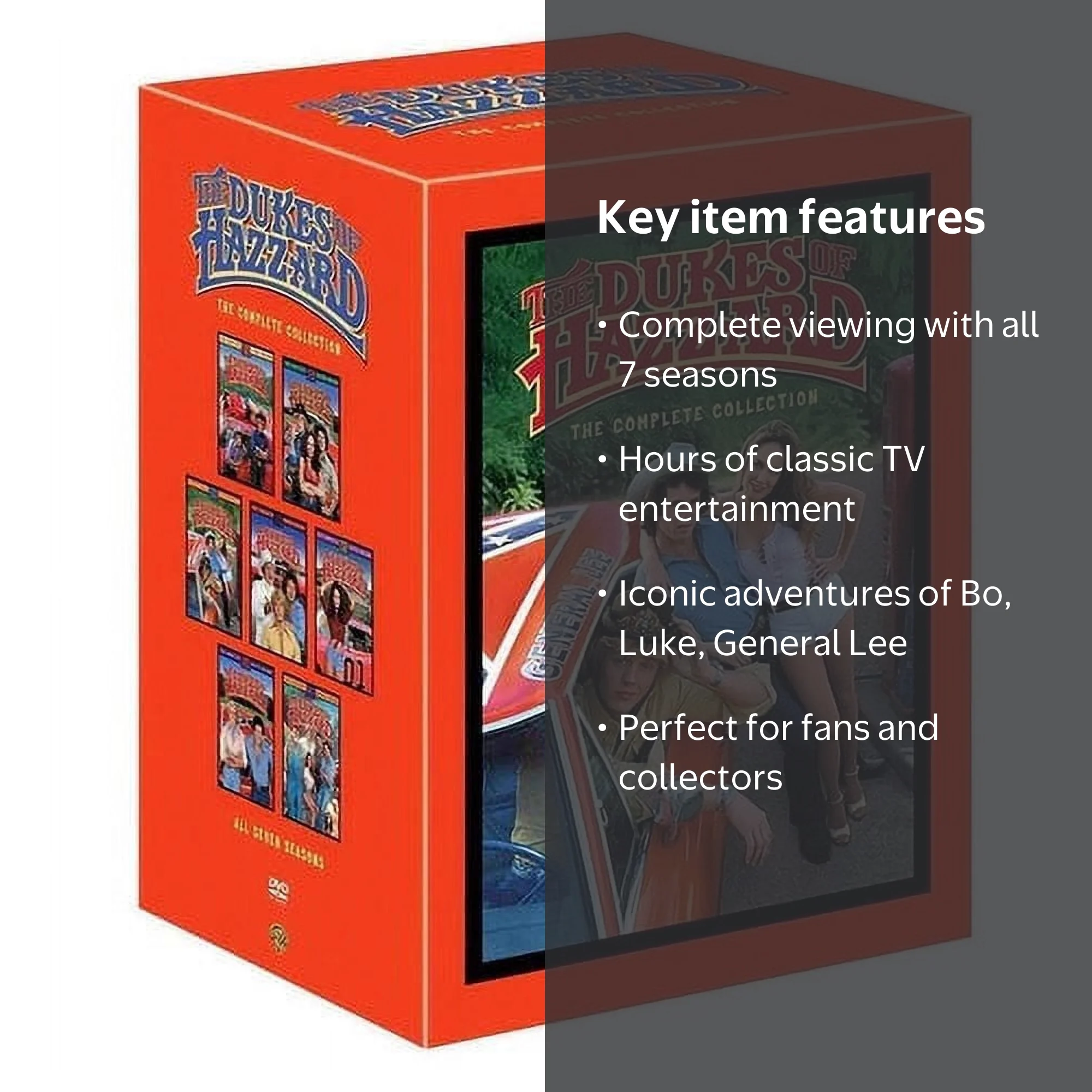 Dukes of Hazzard Complete TV Series DVD Box Set - All 7 Seasons