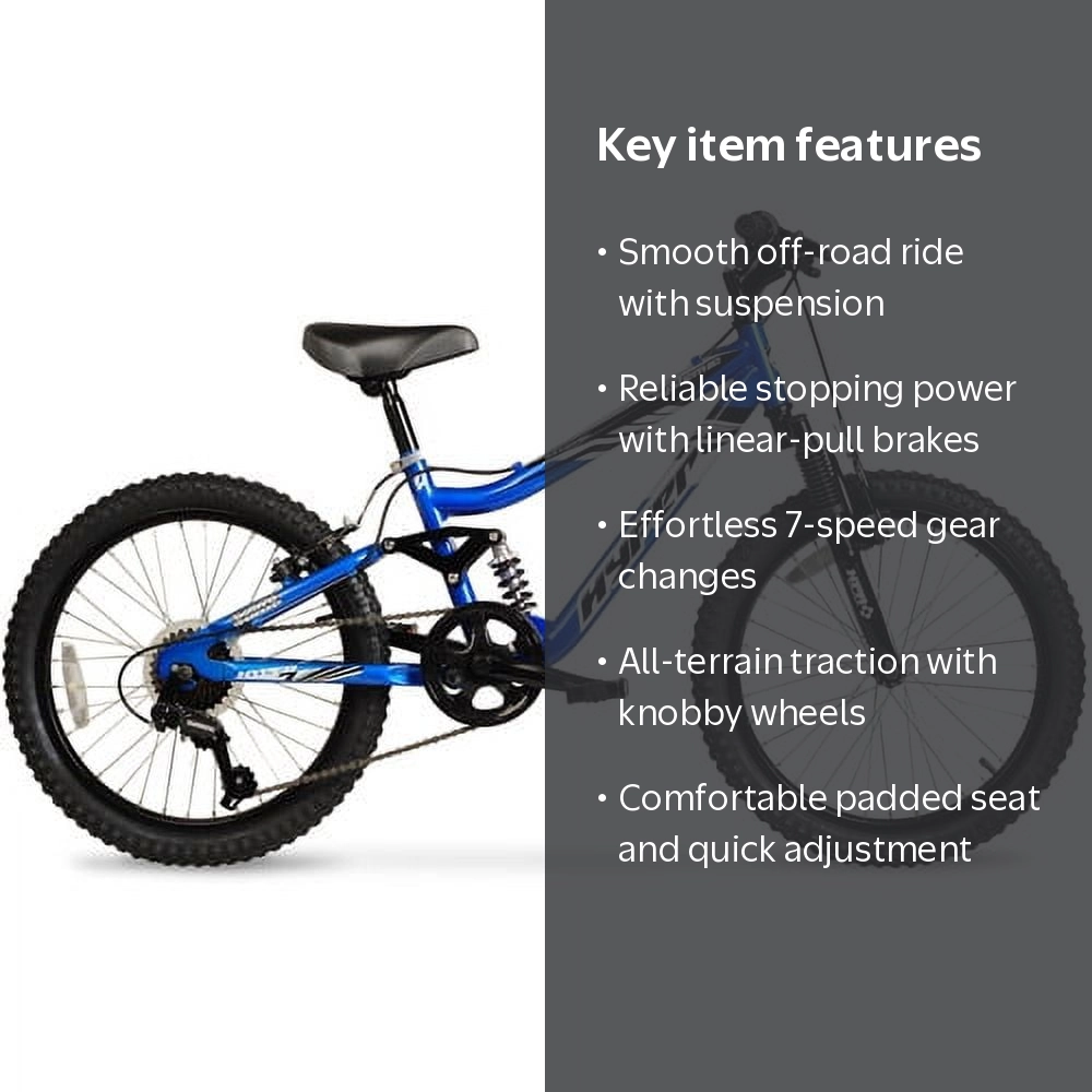 Hyper System 20 Bike - Shimano - 7-Speed Twist Grip Shifting