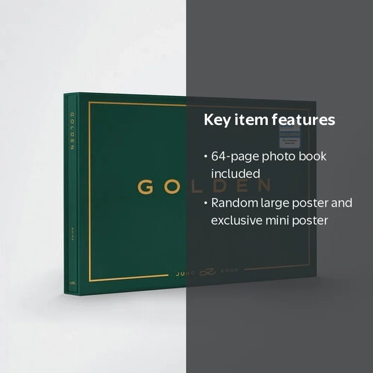 Jung Kook (BTS) - GOLDEN (SHINE) Walmart Exclusive - Music