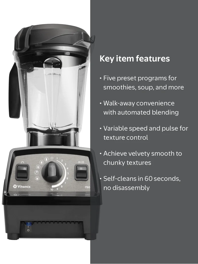 Vitamix Blender, Propell Series, 5 Preset Programs - Walmart.com