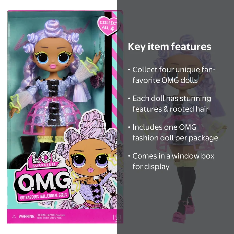 L.O.L. Surprise OMG Entry Doll - Miss Royale - Walmart.com
