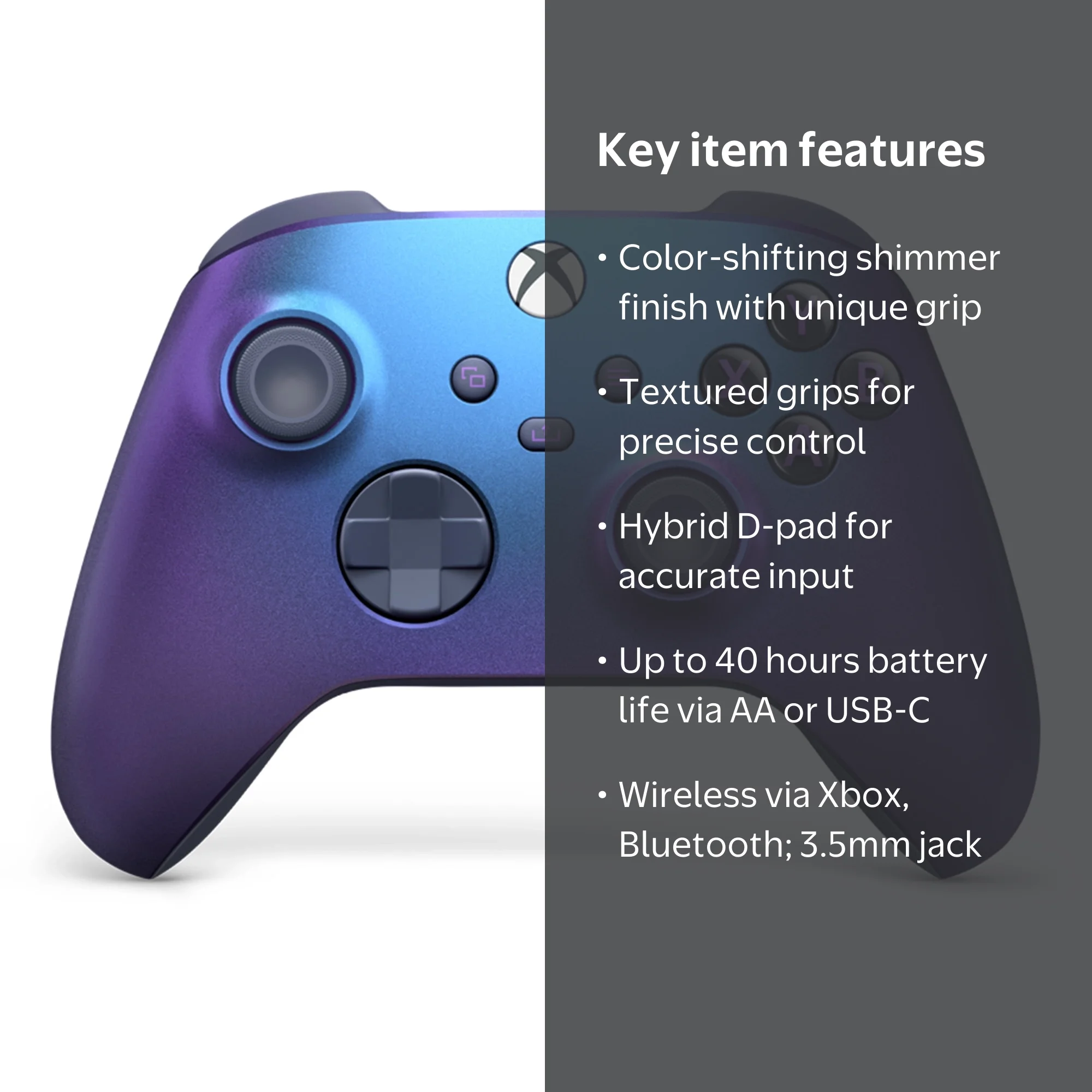 Microsoft Xbox Wireless Controller - Stellar Shift Special Edition