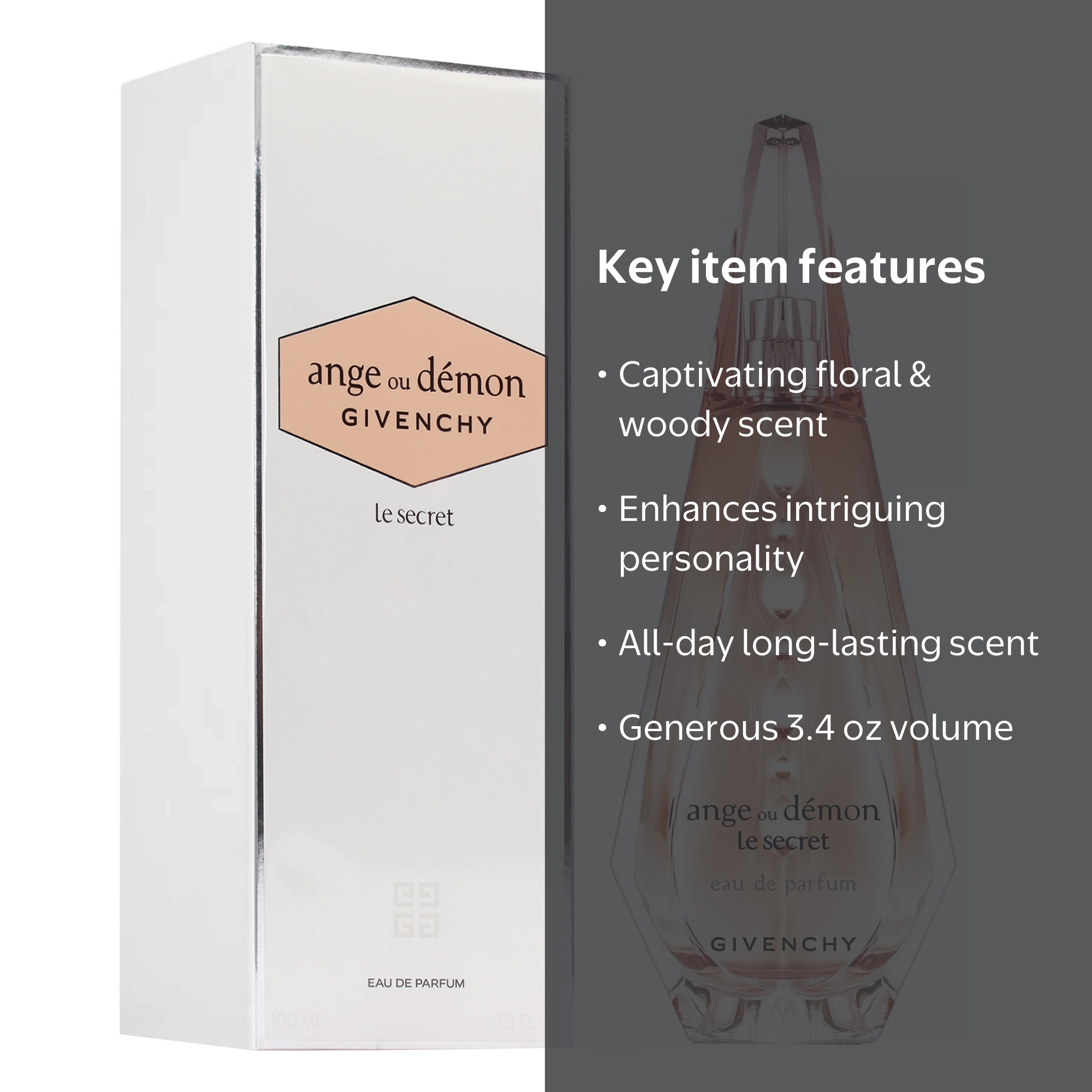 Givenchy, Ange Ou Demon Le Secret Eau De Parfum Spray, 3.4 oz