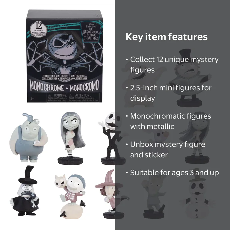 Disney Tim Burton's The Nightmare Before Christmas 2.5-inch