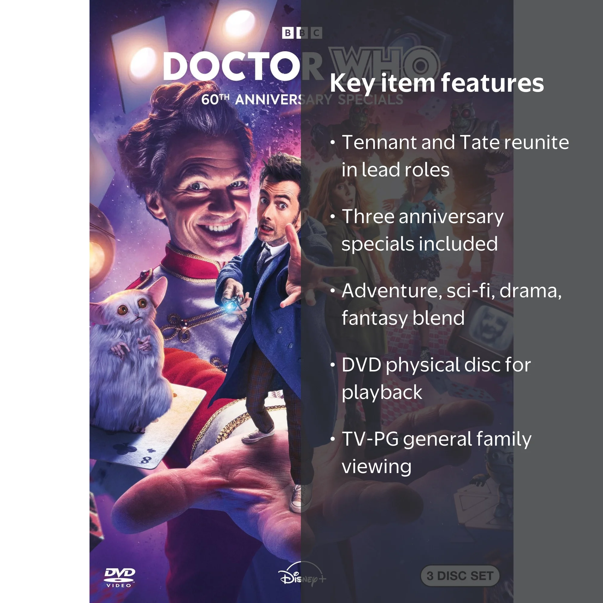 Doctor Who: 60th Anniversary Specials (DVD), Science Fiction, BBC
