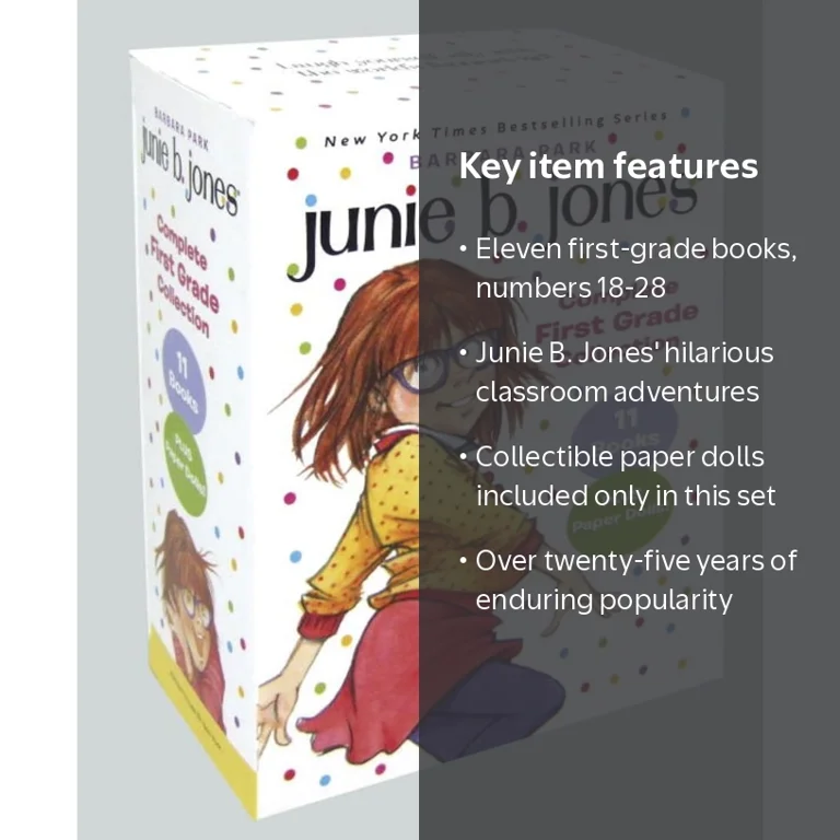 Barbara Park, Junie B. Jones, First Grade Reading, Books 18-28