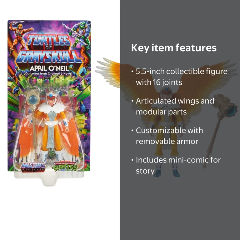Masters of the Universe Origins Turtles of Grayskull Sorceress