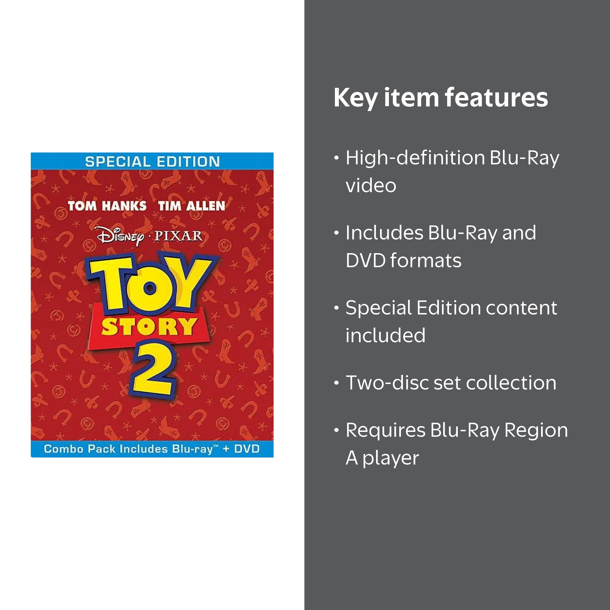 Toy Story 2 [Special Edition] [2 Discs] [Blu-Ray/DVD] (Blu-Ray