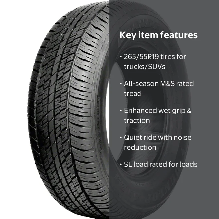 Dunlop Grandtrek AT23 All Season 265/55R19 109V Passenger Tire