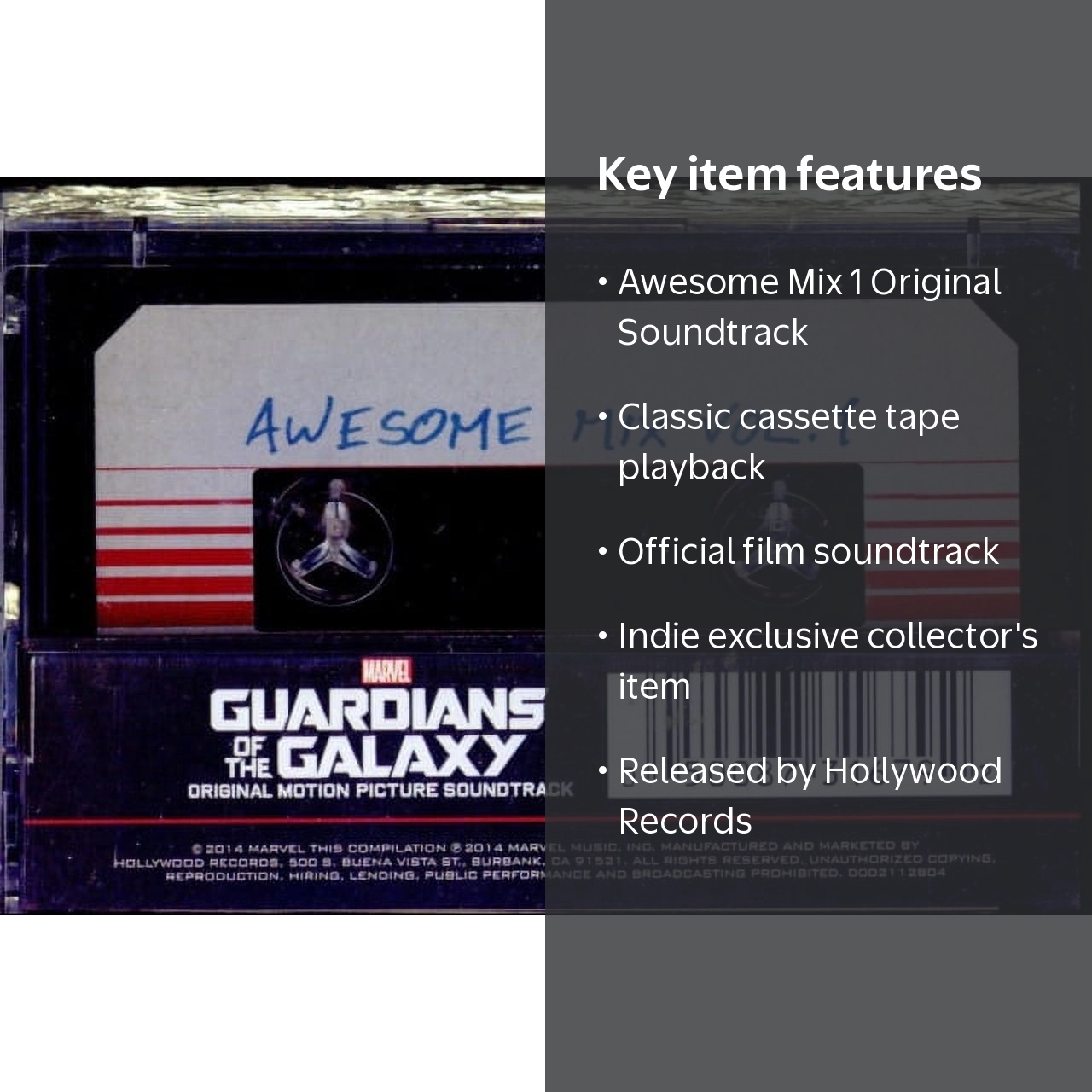 Guardians of the Galaxy: Awesome Mix 1 / O.S.T. - Hollywood