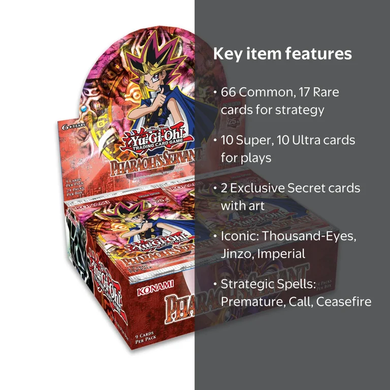 Yu-Gi-Oh! Trading Card Game Pharaoh's Servant Booster Box, Secret
