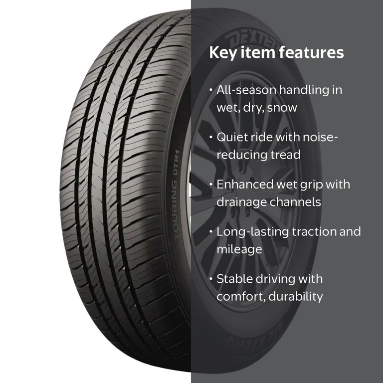 Dextero DTR1 All-Season Touring 185/60R15 84T Passenger Tire