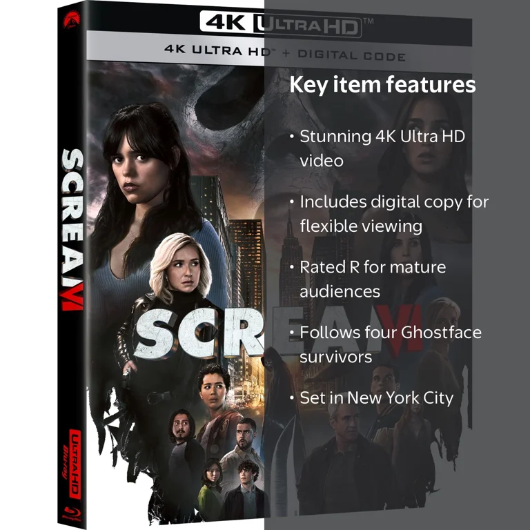 Scream VI (4K Ultra HD + Digital Copy) - Walmart.com