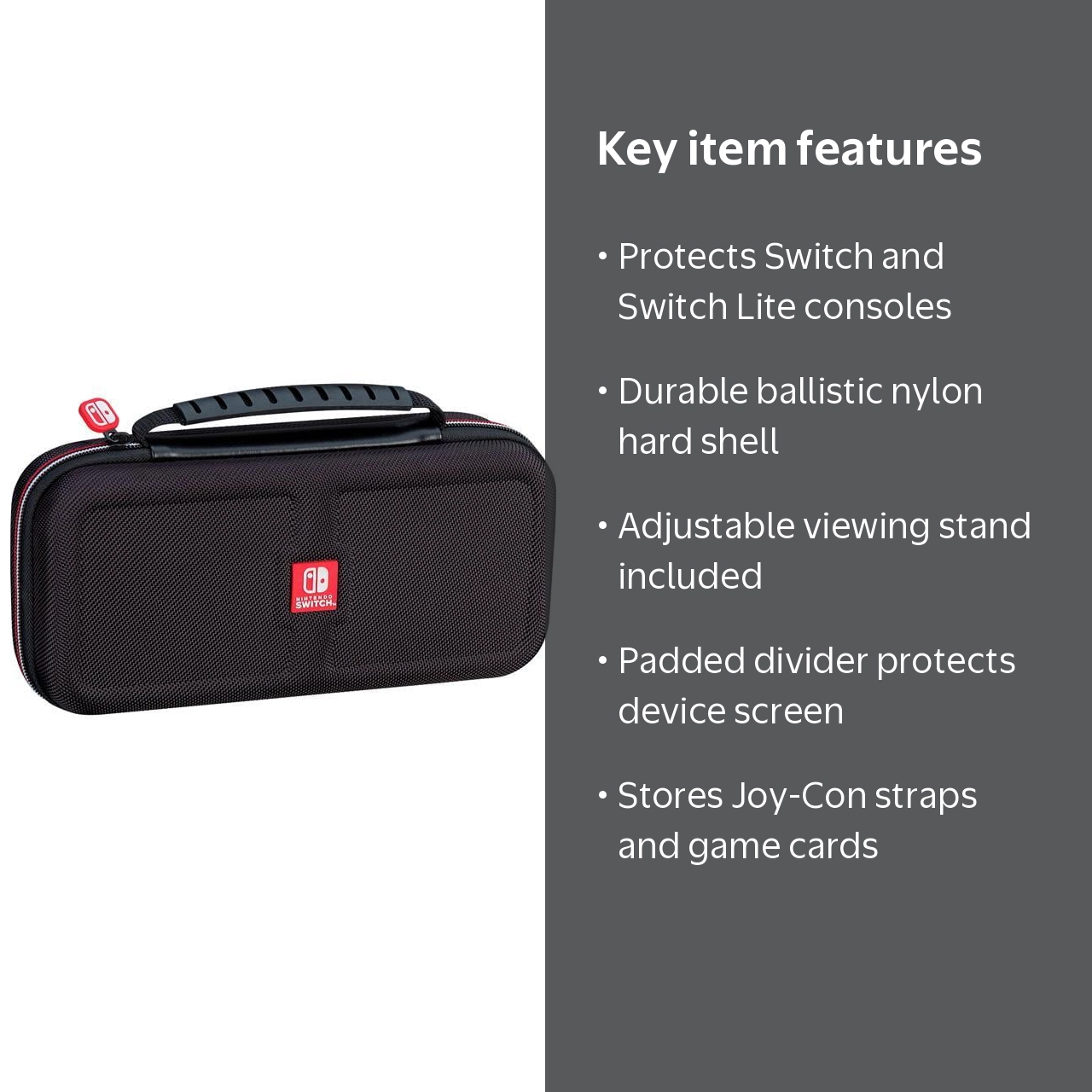 RDS Industries - Nintendo Switch and Lite Deluxe Travel Case