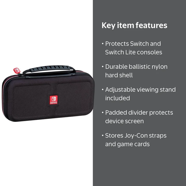 RDS Industries - Nintendo Switch and Lite Deluxe Travel Case