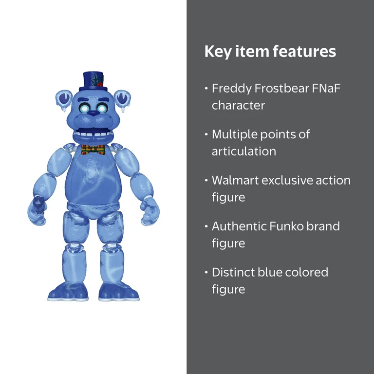 Funko FNAF Articulated Toy: Freddy Frostbear Action Figure - Five