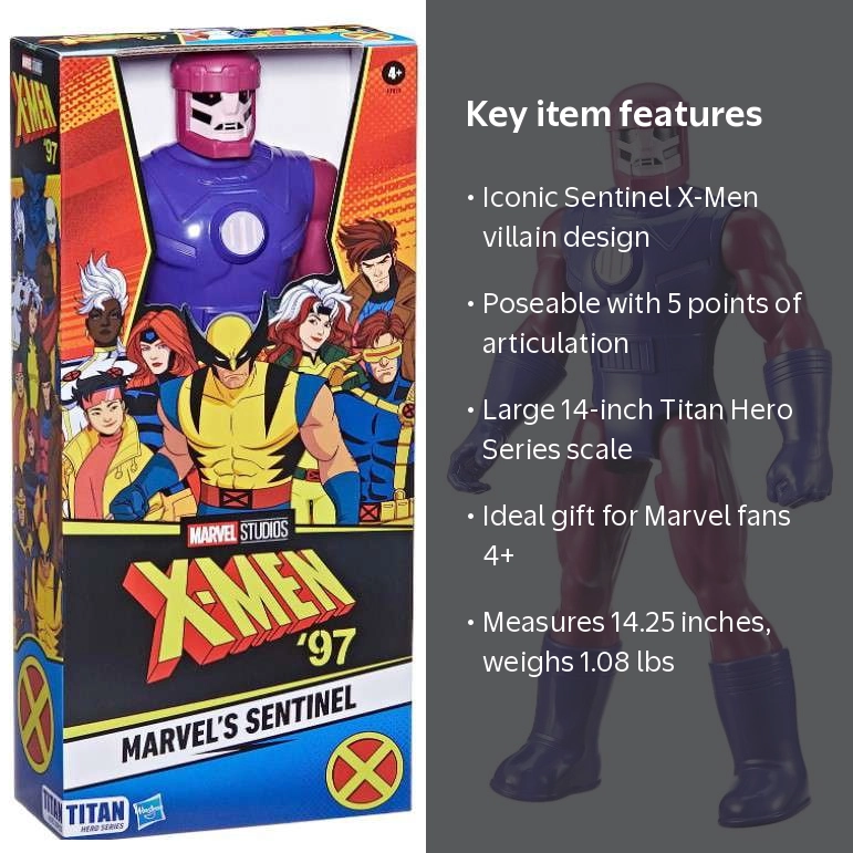 Large Marvel Titan Hero Series Sentinel Action Figure Toy