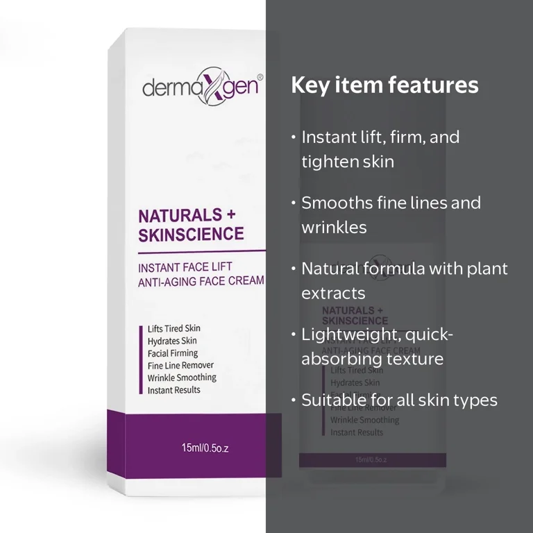 Dermaxgen, Face Lift Serum, 15 ML, Wrinkle Smoothing - Walmart.com
