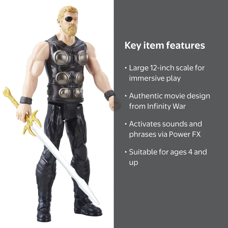 Marvel Infinity War Titan Hero Series Thor with Titan Hero Power