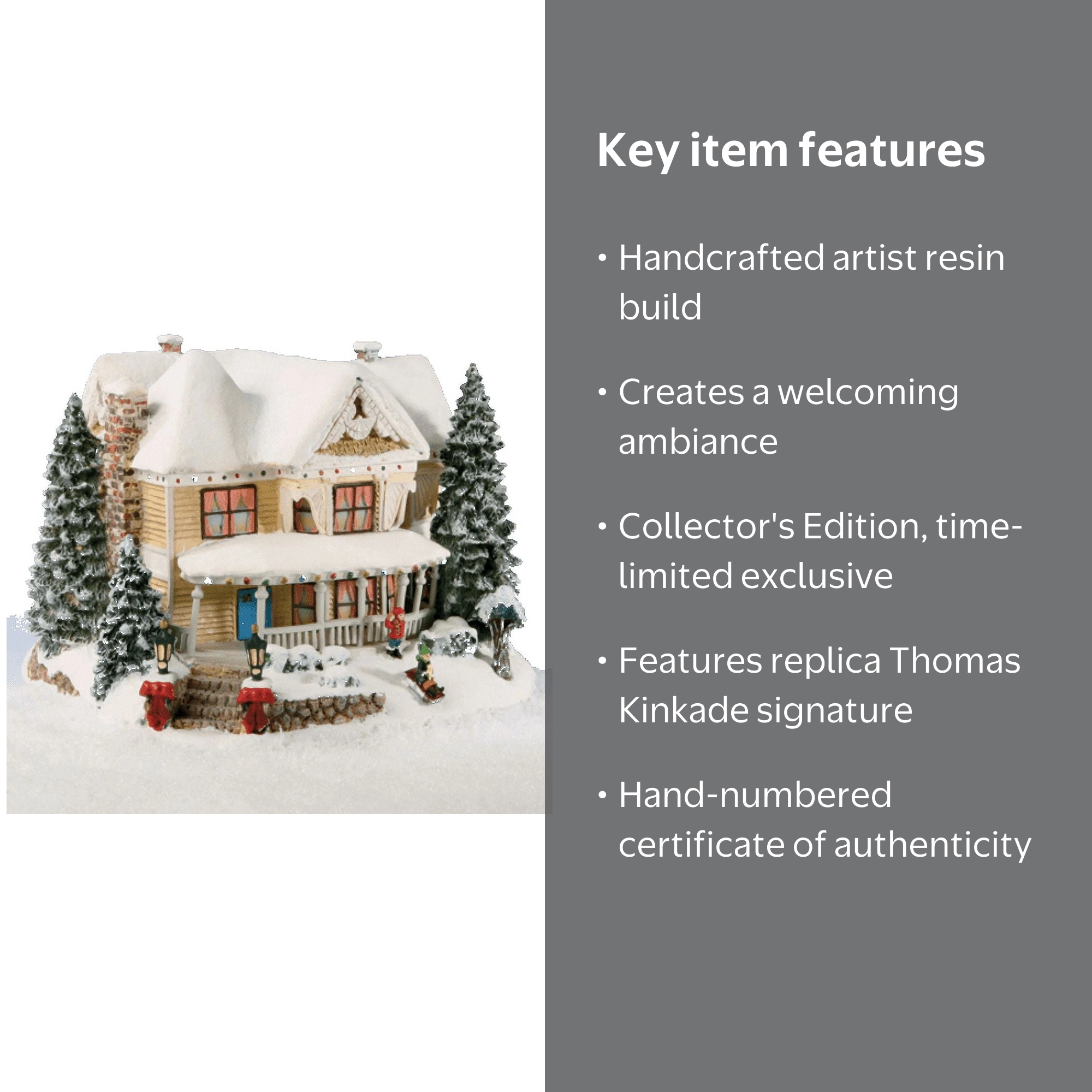 The Bradford Exchange Thomas Kinkade Hawthorne Village Victorian