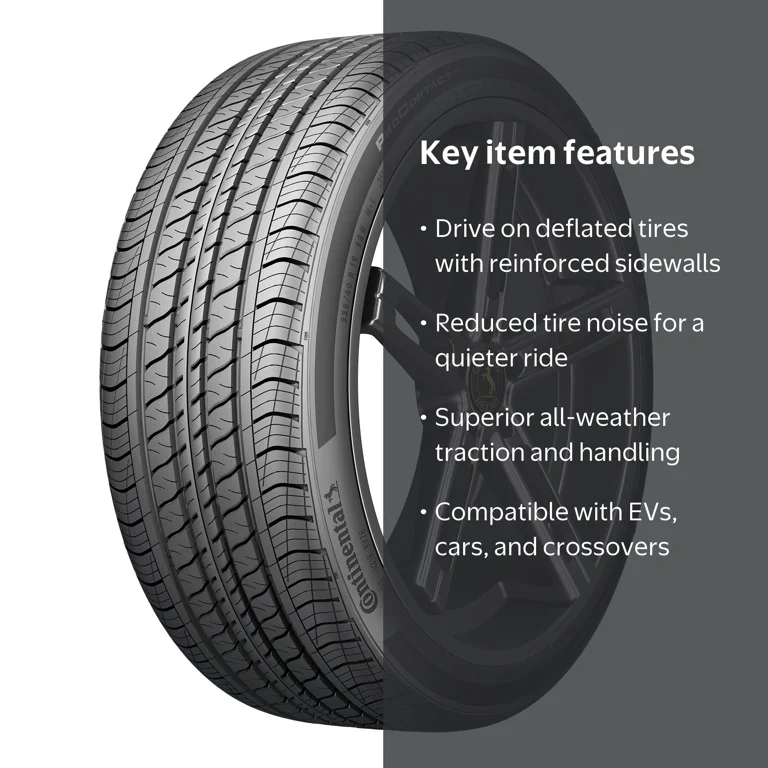 Continental, Passenger Tire, 235/40R18 91V, All Season Performance