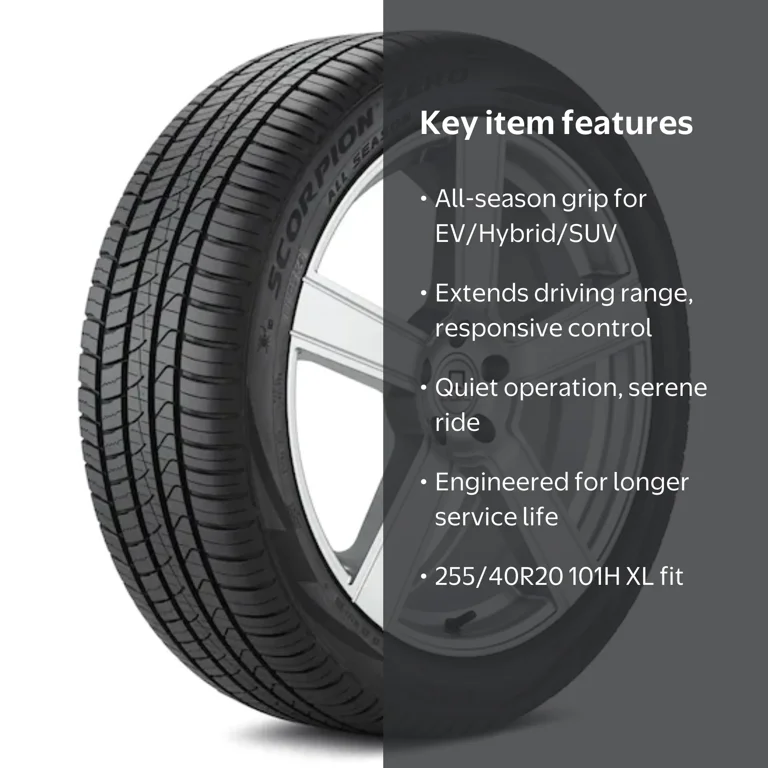 Pirelli Scorpion Zero All Season 255/40R20 101H XL Tire for CUVs