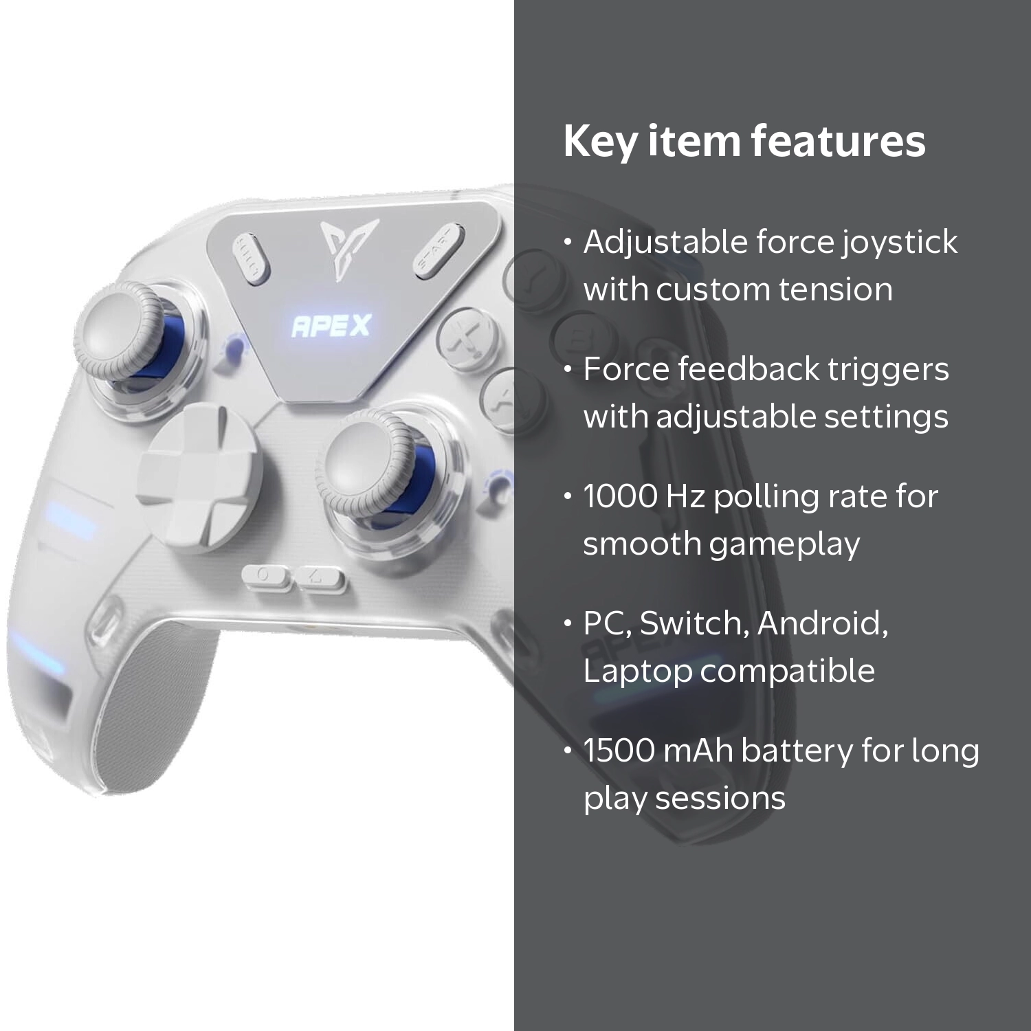 Flydigi Apex 4 Wireless Elite Gaming Controller For PC/Switch