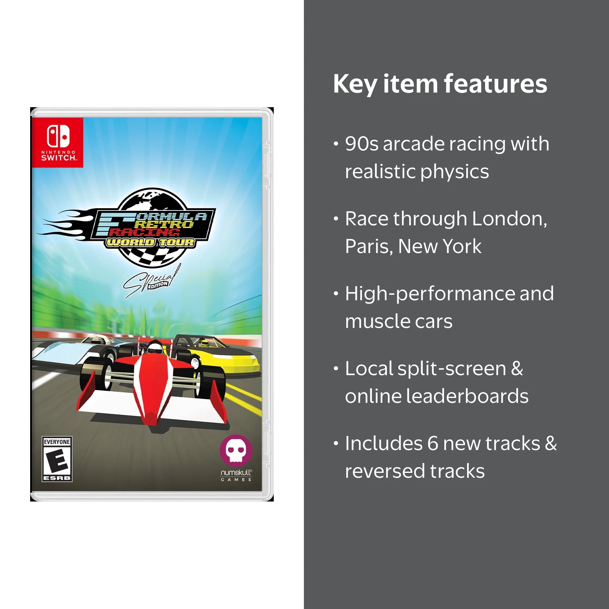 Formula Retro Racing: World Tour - Special Edition, Nintendo