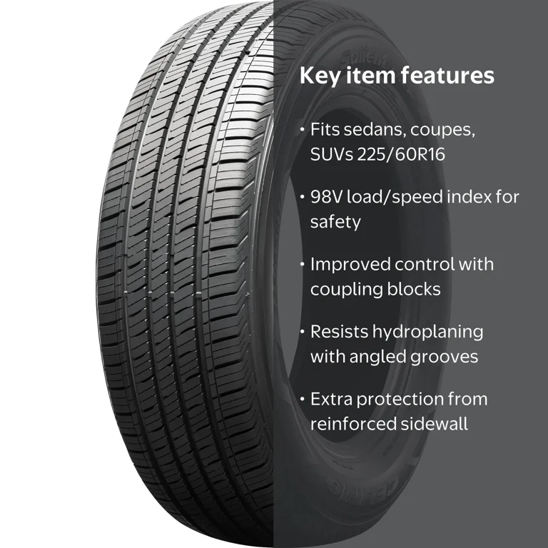2本mohiyanさん専用SEIBERLING SL201 215/60R16 Celimo Salient CS210 225/60R16 Tire - All-Season Stability