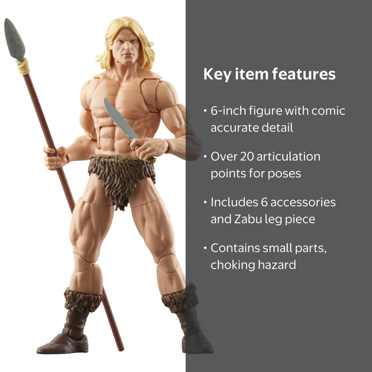 Marvel Legends Series Ka-Zar, 6