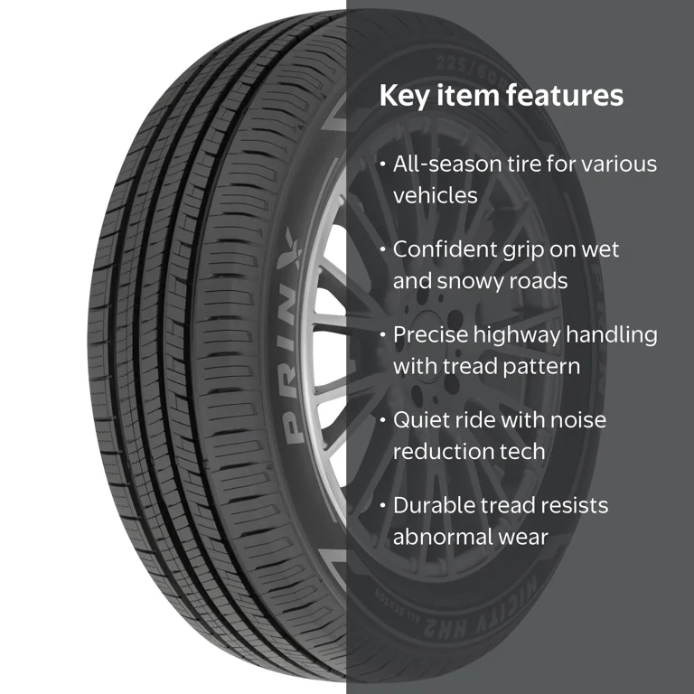 Prinx HiCITY HH2 All Season 225/60R16 98V Passenger Tire - Walmart.com