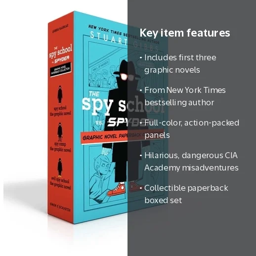 Spy School the Graphic Novel The Spy School vs. Spyder Graphic
